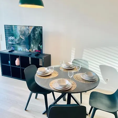 New & Large 1 Bedroom In Center- Terrace & Parking Apartment Luxembourg